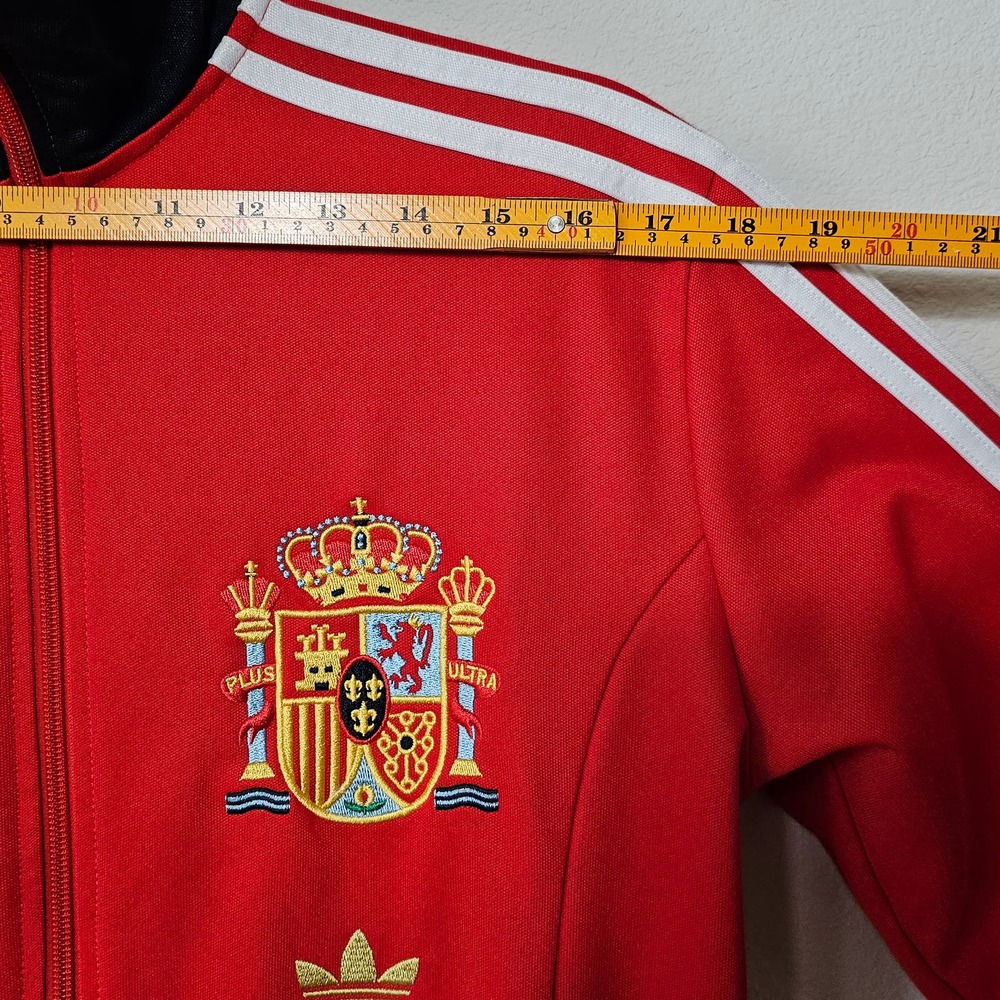 *RARE* ADIDAS Men's Spain Firebird World Cup Soccer Team Track Zip Jacket Sz M - Picture 13 of 15